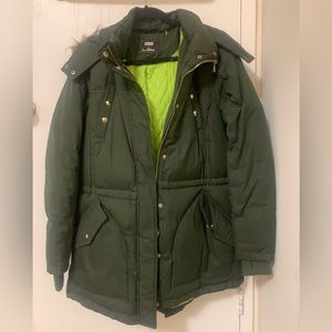 GREEN SAM EDELMAN WINTER JACKET (evergreen)